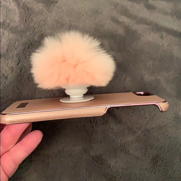 Nicole Miller iPhone 6S Plus case & fur push pop - Picture 3 of 11
